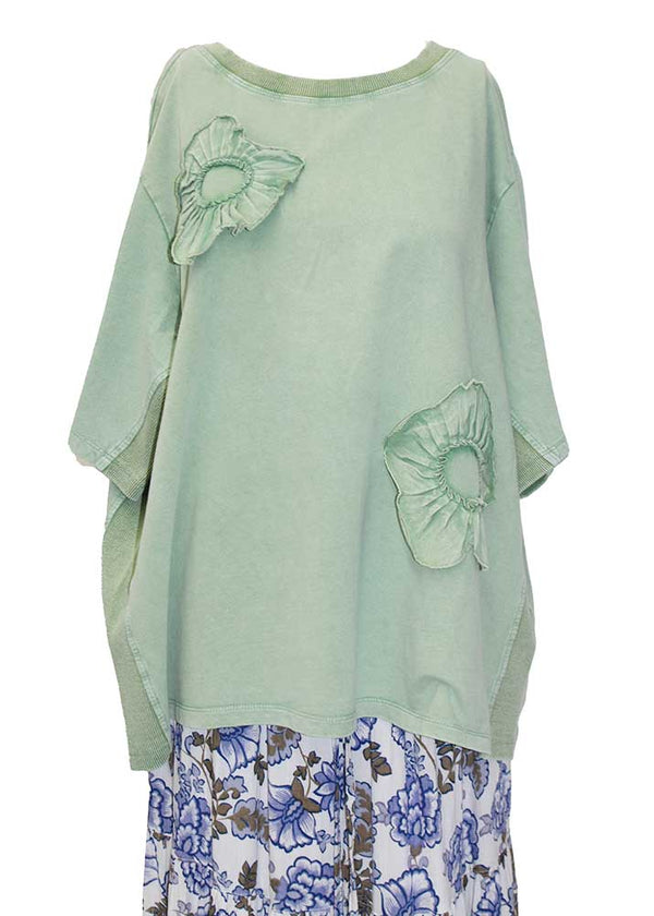 Easel Tonal Flower Top