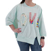 Easel Love Top
