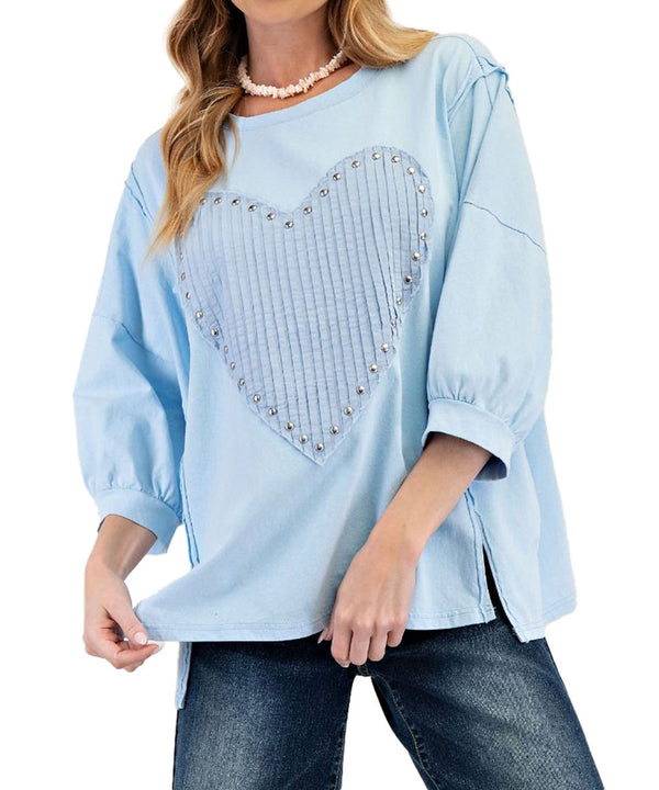 Easel Heart Top
