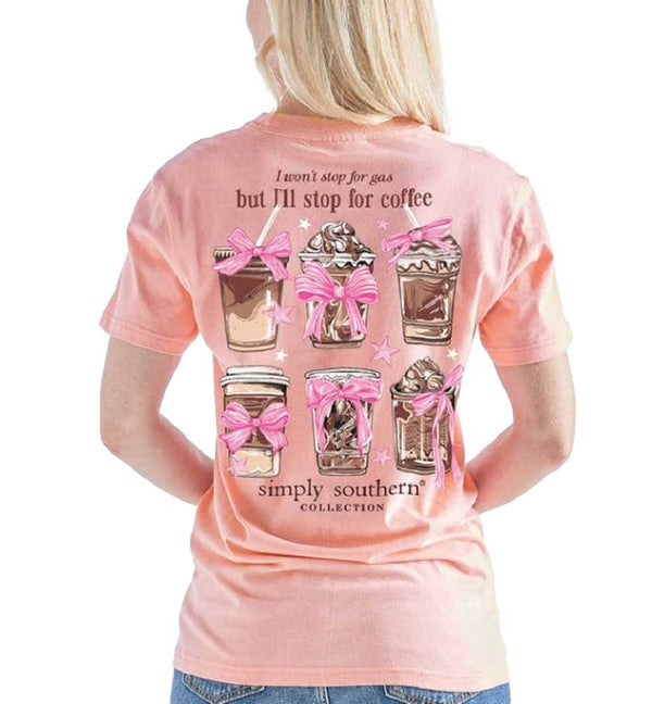 Simply Southern Stop For Coffee T-Shirt