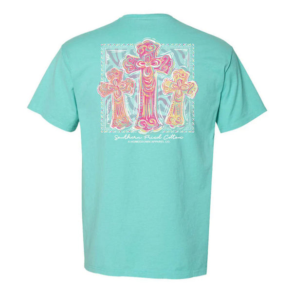 Southern Fried Cotton Women's Faith Love Hope T-Shirt