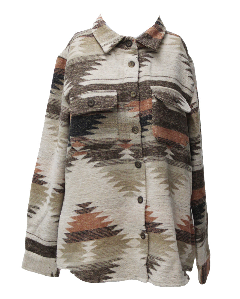 Stillwater Supply Co. Ladies Sierra Aztec Shirt Jacket