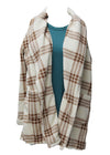 Stillwater Supply Co. Hope Mid Pile Plaid Cardigan