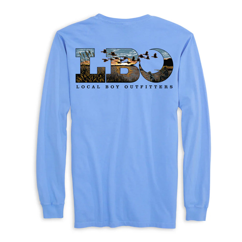 Local Boy Outfitters LBO Marsh Scene Long Sleeve T-Shirt