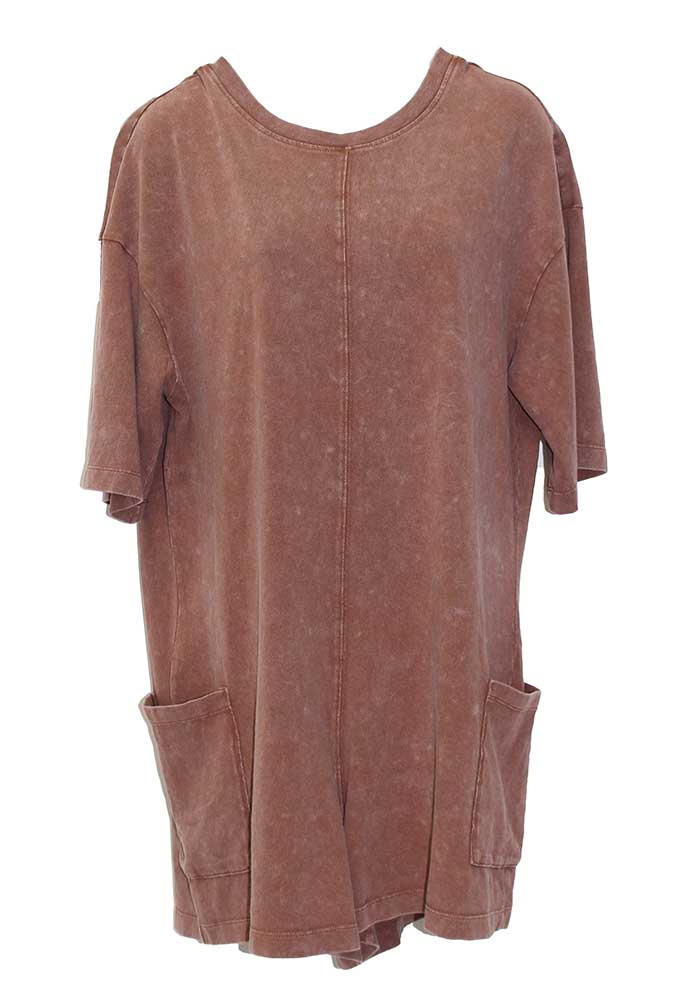 Hyfve V-back Short Sleeve Romper