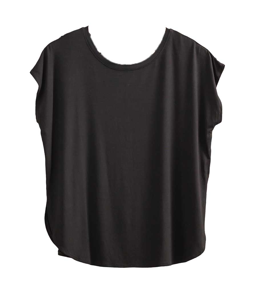 Hyfve Dolman Sleeve Top With Round Neck