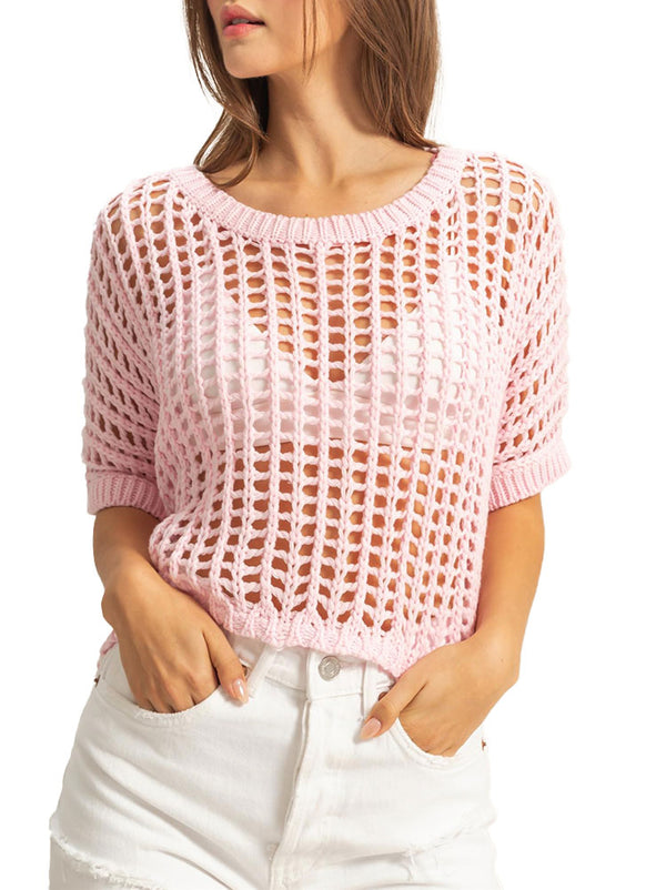 Hyfve Open Knit Sweater