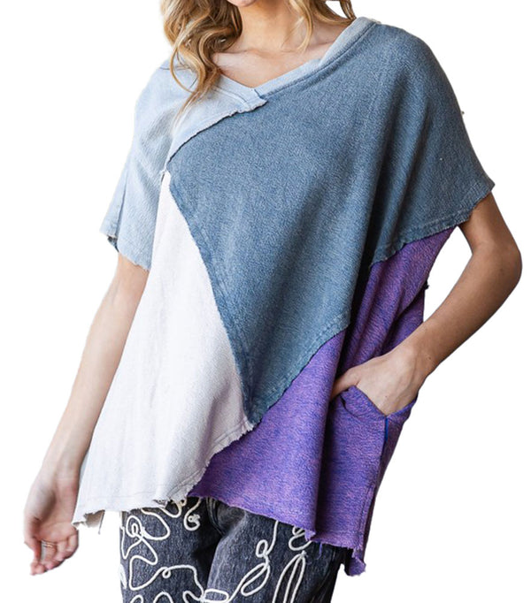 Oli & Hali Abstract Tunic