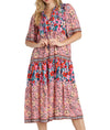 Umgee USA Dress Mix Floral Max