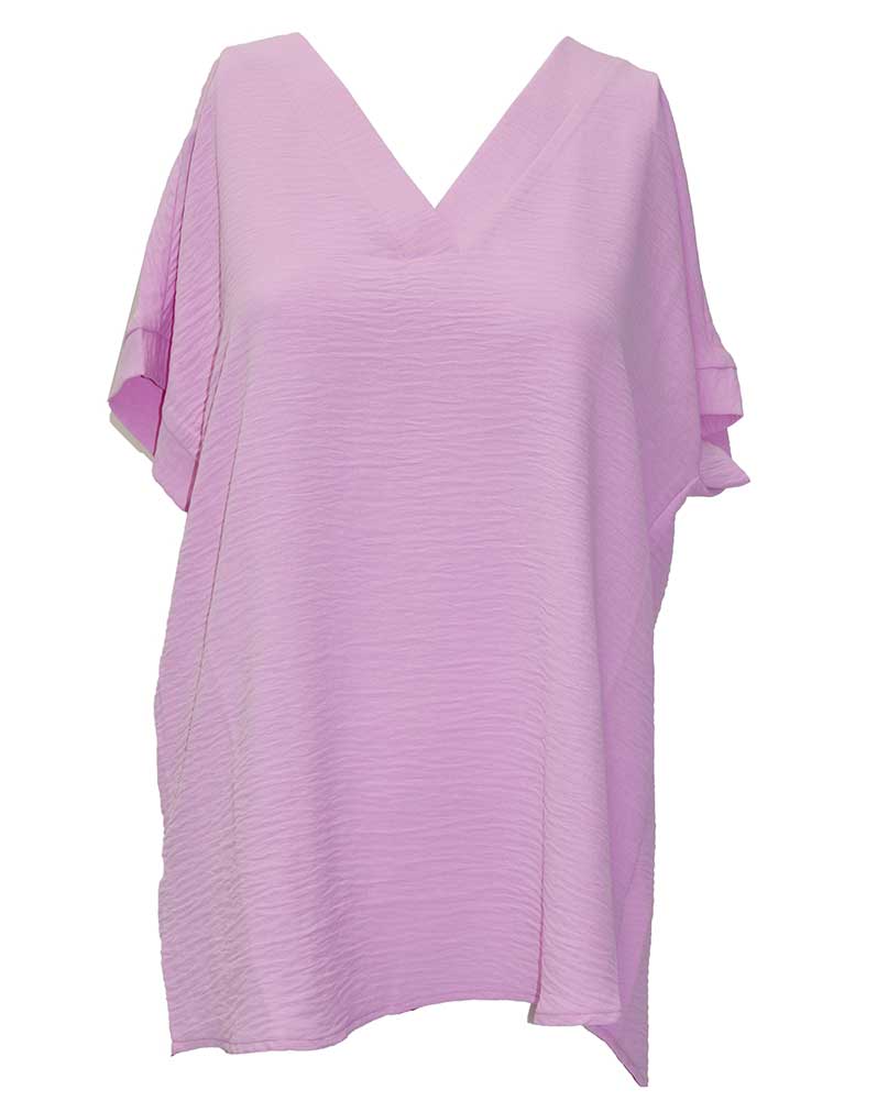 ZENANA V-Neck Airflow Tunic