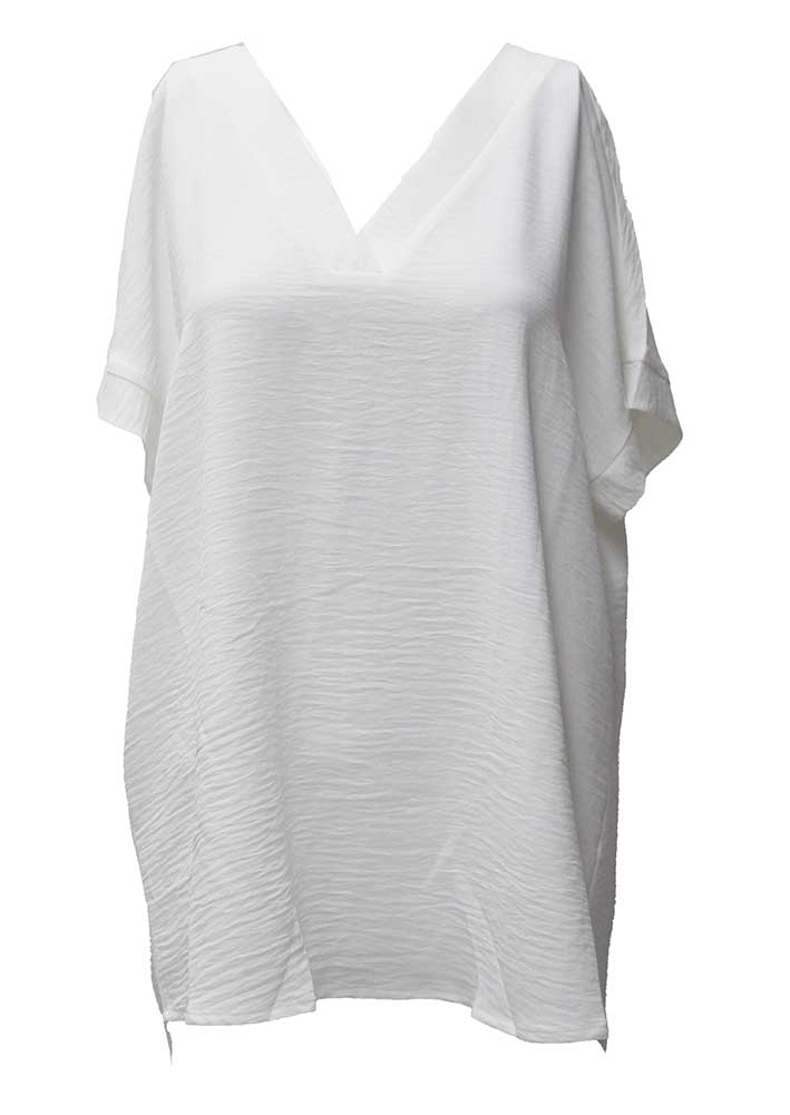 ZENANA V-Neck Airflow Tunic