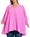 ZENANA V-Neck Dolman Airflow
