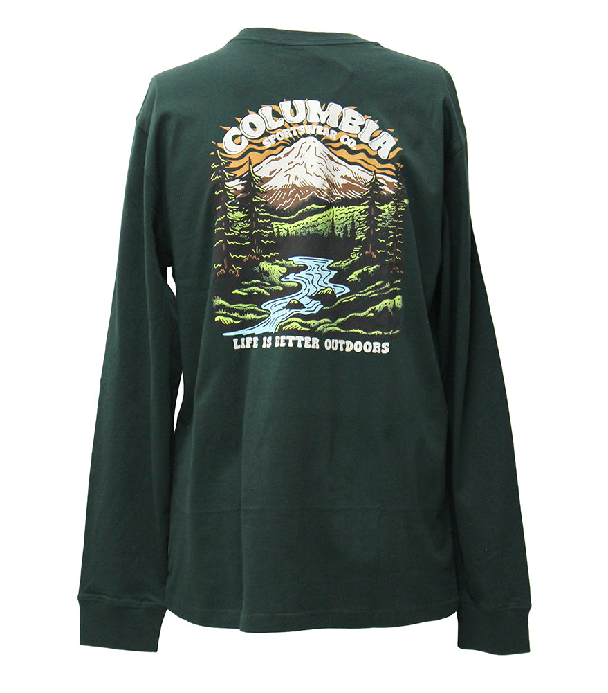 Columbia Sportswear Ls Life Is Better T-Shirt