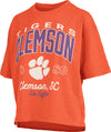 Pressbox Clemson Tigers Corvalis Waist-Length T-Shirt