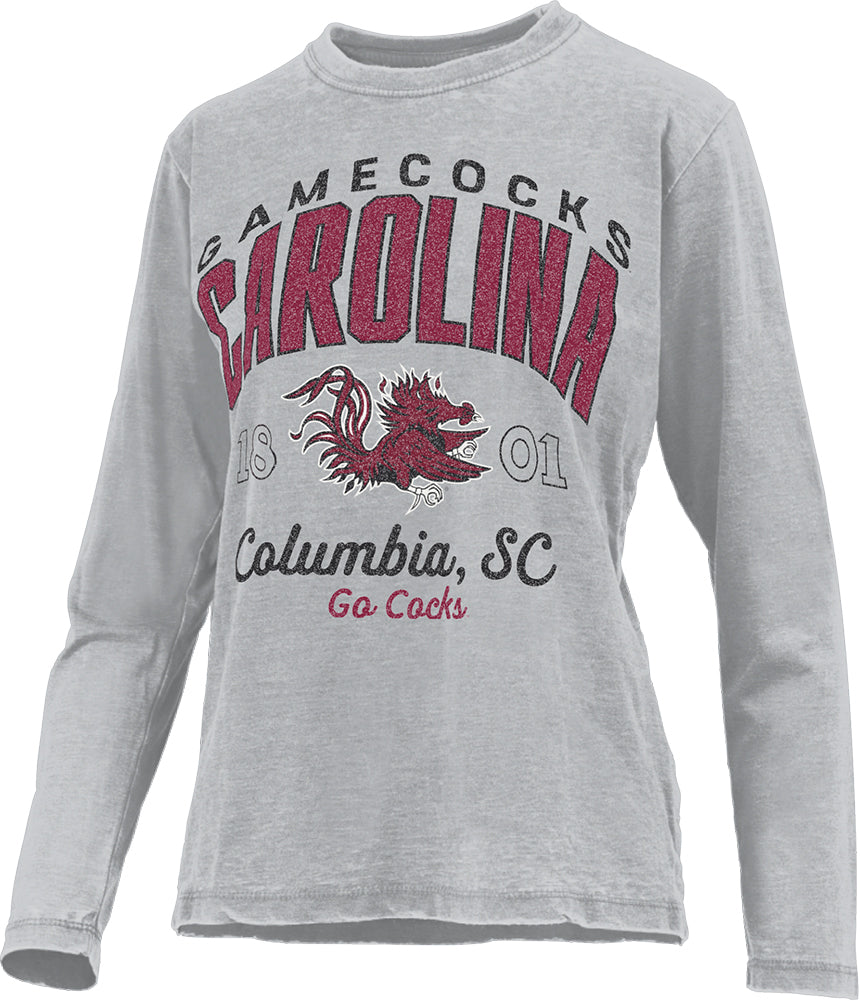 Pressbox USC Gamecocks Wayne Vintage Long Sleeve T-Shirt