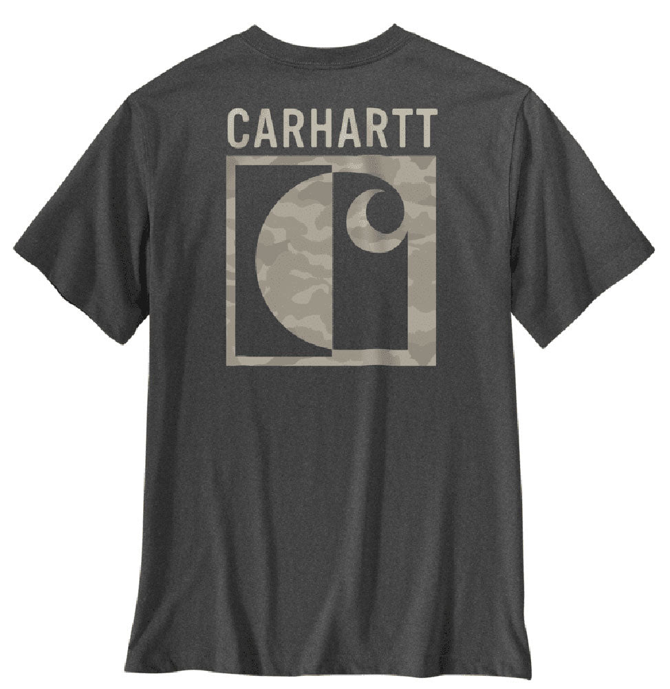 Carhartt Men's Irvine Relaxed Block Camo T-Shirt