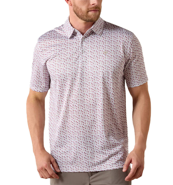 Ariat Men's All Over Print Classic Fit Polo Shirt