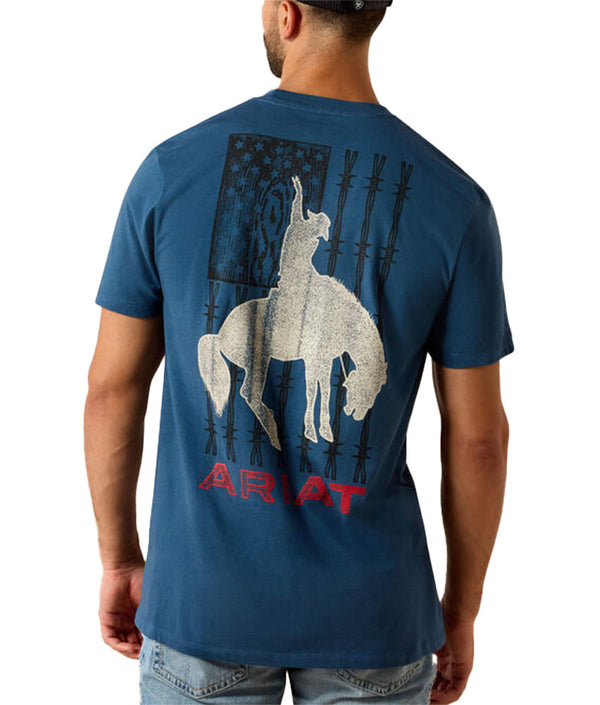 Ariat Men's Flag Bronco Classic Fit T-Shirt