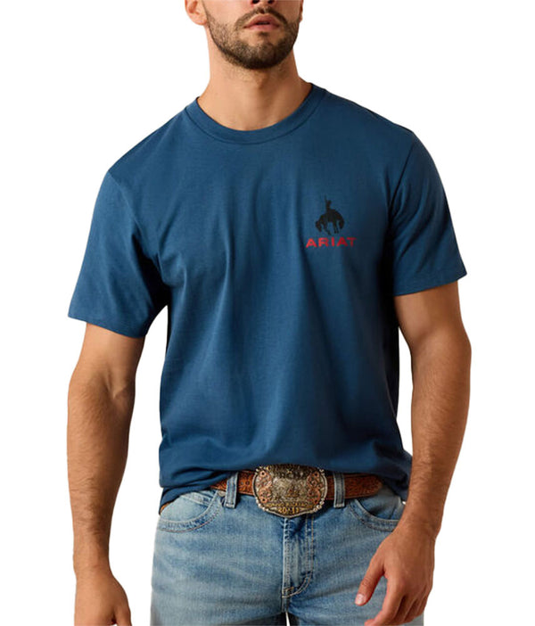 Ariat Men's Flag Bronco Classic Fit T-Shirt
