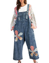 Easel Flower Patch Overalls