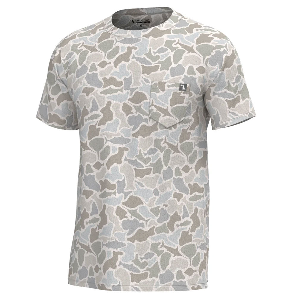 Local Boy Outfitters Men's Heather Blend Crew T-Shirt