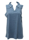 Canyon Guide Ladies Dottie Western Sleeveless Popover