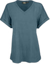 Stillwater Supply Co. Rome V-Neck Rib Top