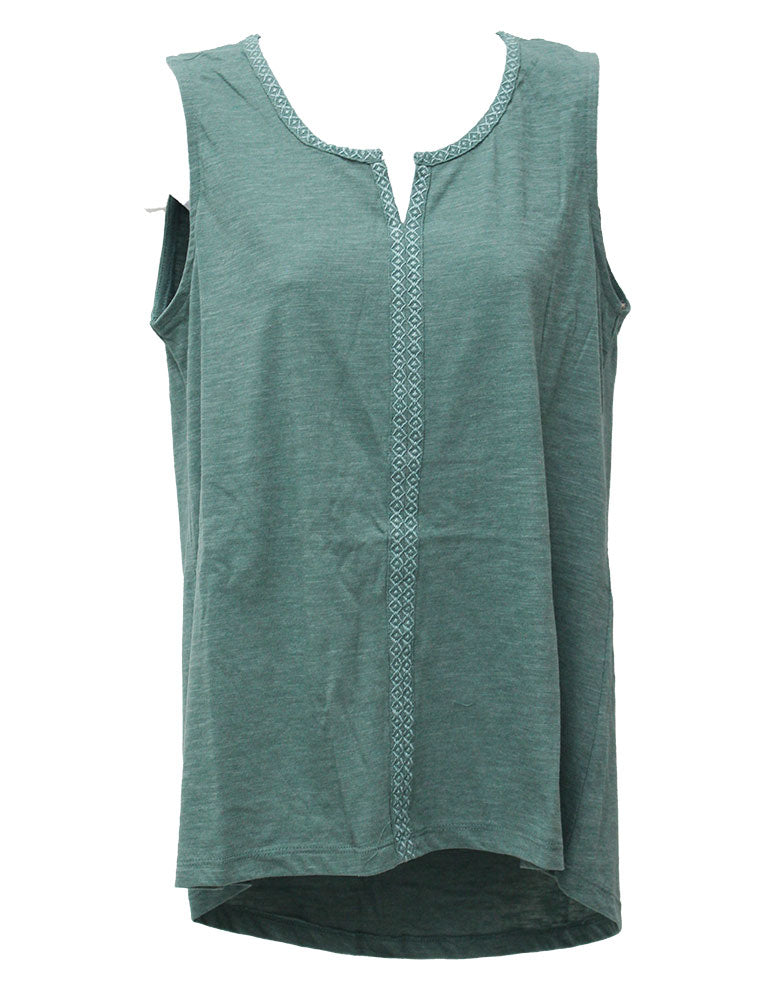 Stillwater Supply Co. Ladies Leslie Embroidered Tank