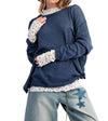 Easel Long Sleeve Knitted Sweater
