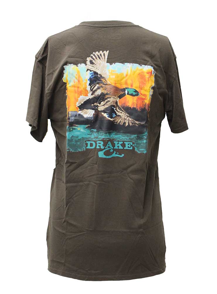 Drake Men's Watercolor Mallard T-Shirt