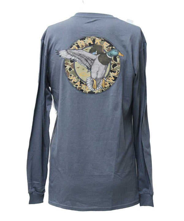 Drake Circle Mallard Long Sleeve T-Shirt