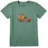 Life Is Good Ladies Pumpkin Patch Pickup Crusher T-Shirt