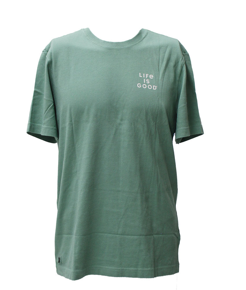 Life Is Good Men's Best Fried Crusher T-Shirt