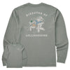 Life Is Good Men's Director of Lolligaggin Long Sleeve Crusher T-Shirt