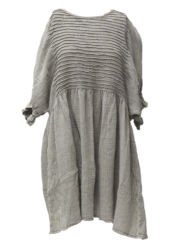 Easel 3/4 Gauze Dress