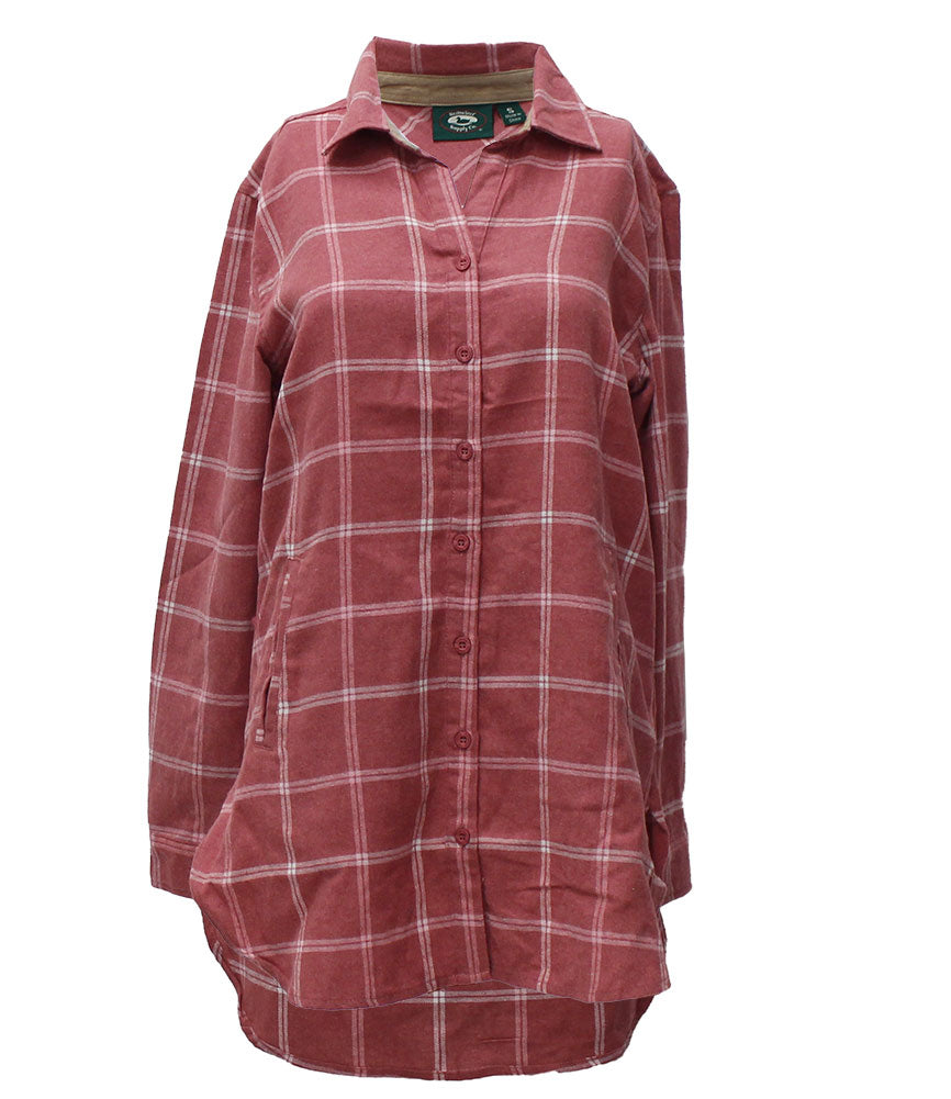 Stillwater Supply Co. Ladies Shelton Flannel Tunic