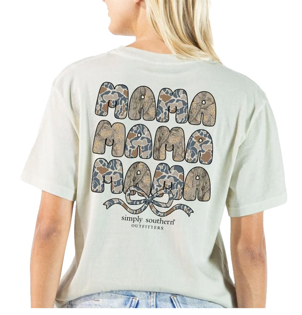 Simply Southern Camo Mama T-Shirt