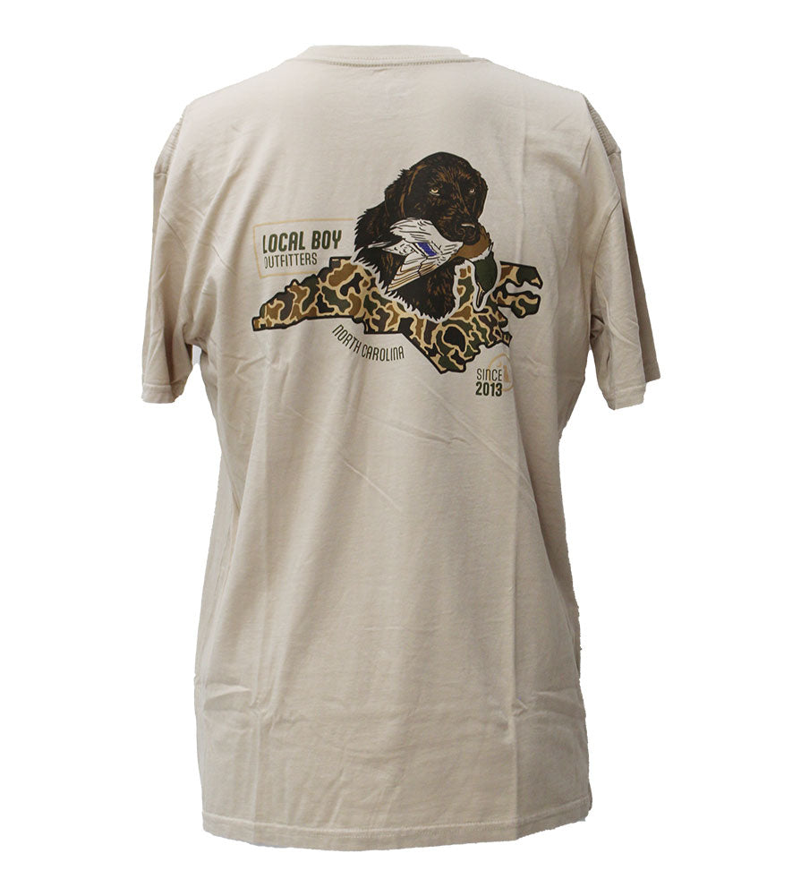 Local Boy Outfitters Old School Retriever State T-Shirt