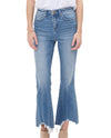 Mica Denim Crop Flare Fray