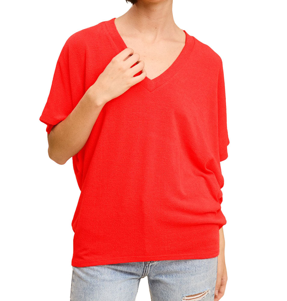 Charlotte Avery V-Neck Dolman