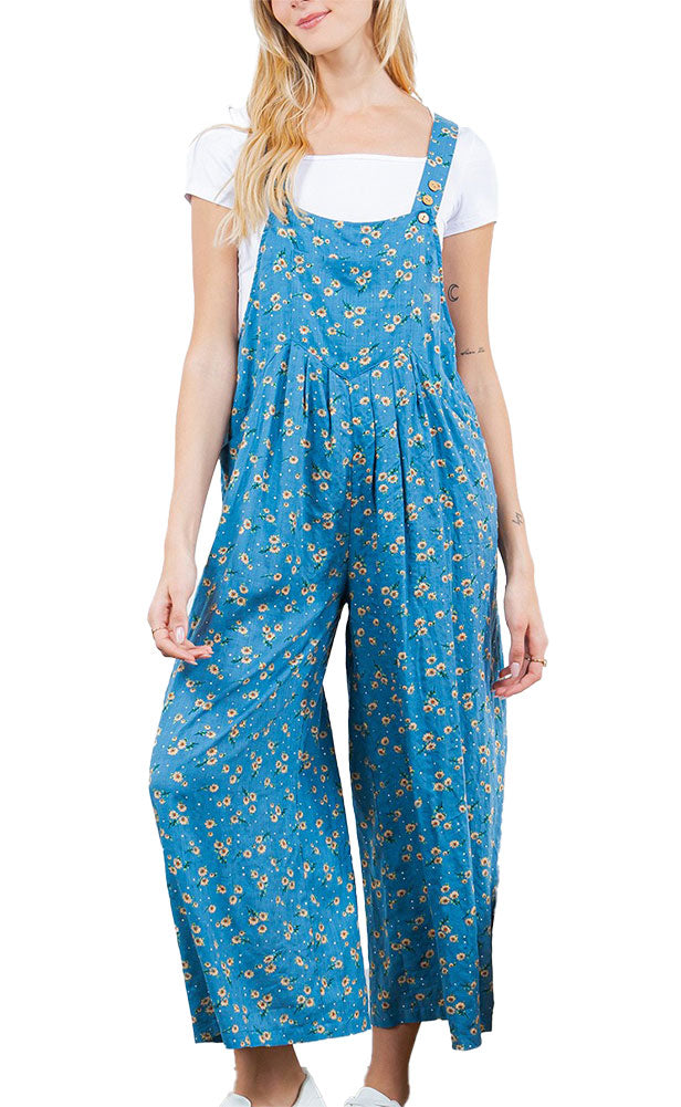 La Soul Floral Overalls