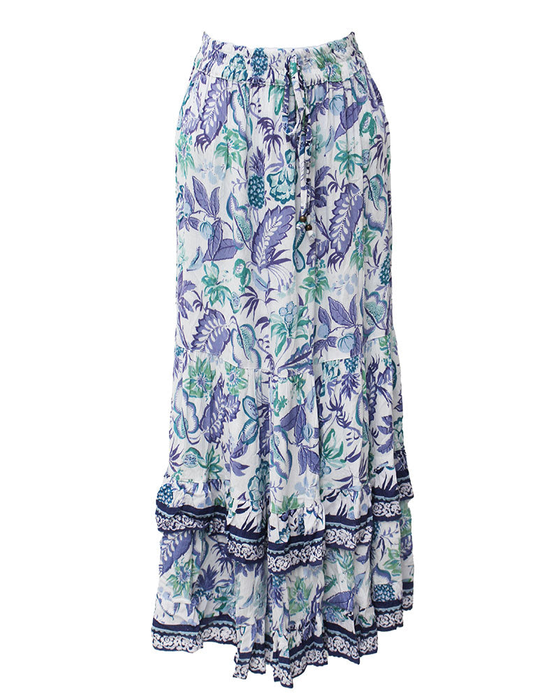 Lola P Floral Skirt