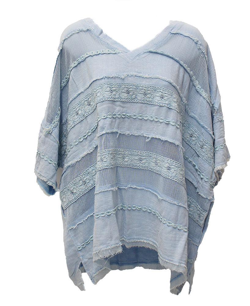 Oli & Hali V-Neck Lace Tunic