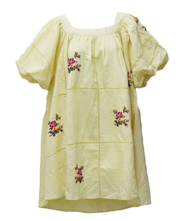Easel Embroidered Dress