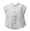 Blu Pepper Contrast Stitch Top