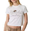JOA Howdy Cowboy Cropped T-Shirt