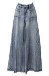 Dakota Blue Women's The Lean Low Rise Wide Leg Jeans
