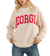 Tres Bien Ladies Georgia Graphic Long Sleeve Graphic Top