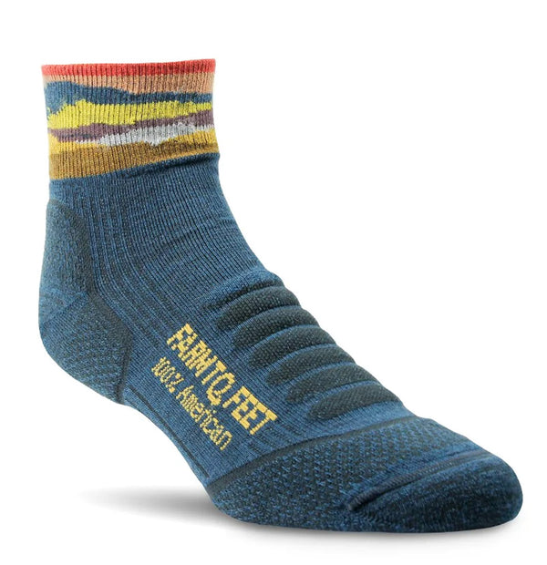 Farm To Feet American Trail Max Patch Light 1/4 Crew Socks