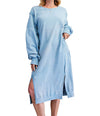 Easel Washed Terry Pullover Dress